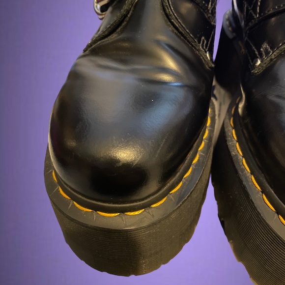 Rare Dr.martens Jadon Max HDW/Hardware leather platform boots - Picture 12 of 12